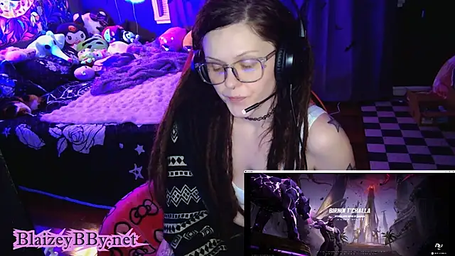 Snapshot of BlaizeyBBy chatting on March 2025 10:02:01 AM BlaizeyBBy online show from March 2025 10:02:01 AM