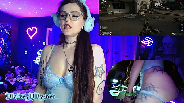 Snapshot of BlaizeyBBy chatting on March 2025 12:20:01 PM BlaizeyBBy online show from March 2025 12:20:01 PM