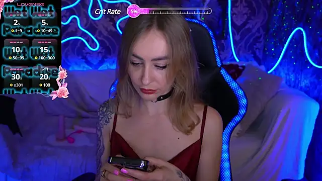 Snapshot of GraceCandy chatting on December 2024 10:11:01 PM GraceCandy online show from December 2024 10:11:01 PM