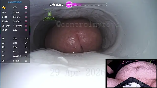 Snapshot of controlmytoys chatting on April 2026 05:52:01 PM controlmytoys online show from April 2026 05:52:01 PM