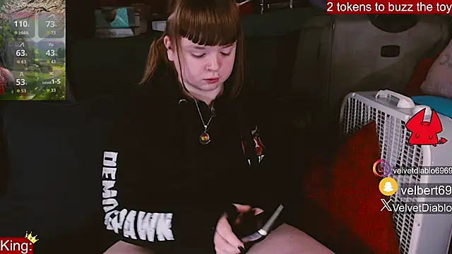 VelvetDiablo online show from March 2026 12:28:01 AM