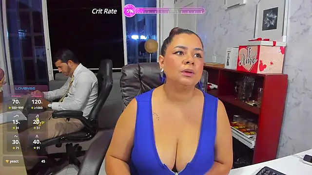 Snapshot of IreneAndGeorge chatting on March 2025 11:45:02 PM IreneAndGeorge online show from March 2025 11:45:02 PM