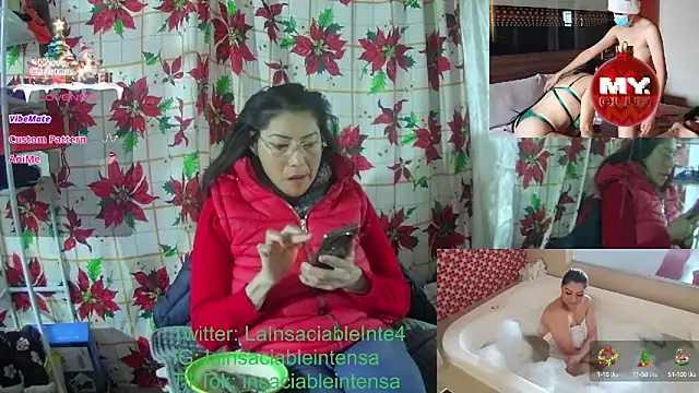 Snapshot of LaInsaciableIntensa chatting on December 2024 10:47:01 PM LaInsaciableIntensa online show from December 2024 10:47:01 PM