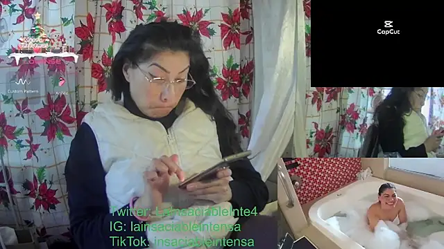 Snapshot of LaInsaciableIntensa chatting on January 2025 08:05:02 PM LaInsaciableIntensa online show from January 2025 08:05:02 PM