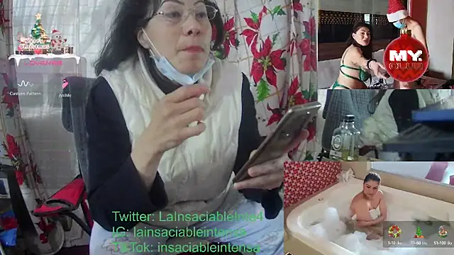 Snapshot of LaInsaciableIntensa chatting on January 2025 02:25:01 PM LaInsaciableIntensa online show from January 2025 02:25:01 PM
