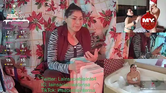 Snapshot of LaInsaciableIntensa chatting on January 2025 09:54:01 PM LaInsaciableIntensa online show from January 2025 09:54:01 PM