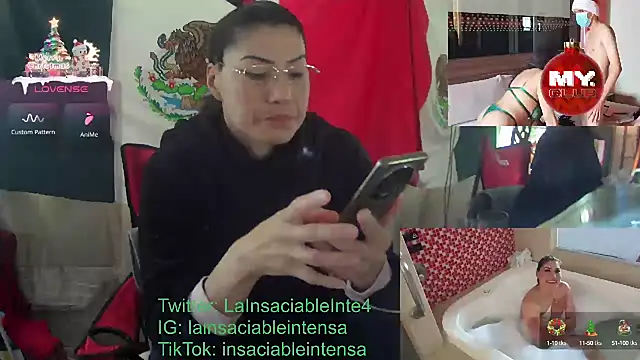 Snapshot of LaInsaciableIntensa chatting on January 2025 02:23:02 PM LaInsaciableIntensa online show from January 2025 02:23:02 PM