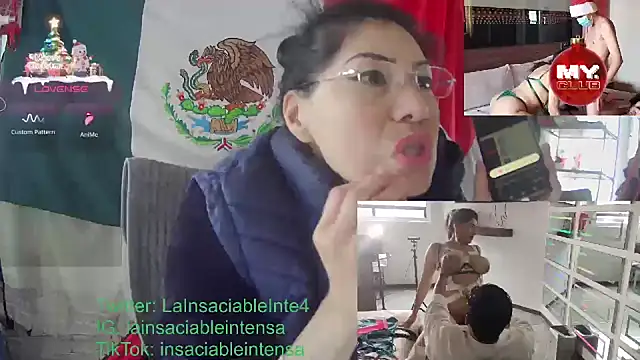 Snapshot of LaInsaciableIntensa chatting on January 2025 03:04:01 PM LaInsaciableIntensa online show from January 2025 03:04:01 PM