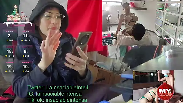 Snapshot of LaInsaciableIntensa chatting on January 2025 08:25:02 PM LaInsaciableIntensa online show from January 2025 08:25:02 PM