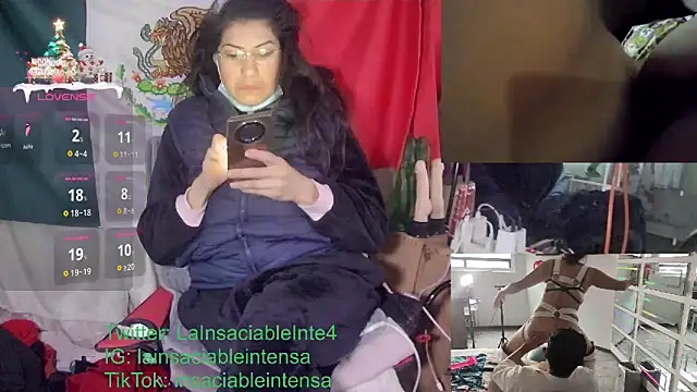 Snapshot of LaInsaciableIntensa chatting on January 2025 01:16:02 PM LaInsaciableIntensa online show from January 2025 01:16:02 PM