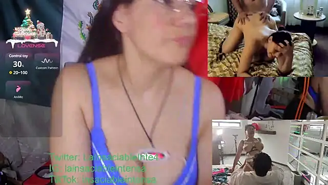 Snapshot of LaInsaciableIntensa chatting on February 2025 11:00:01 PM LaInsaciableIntensa online show from February 2025 11:00:01 PM