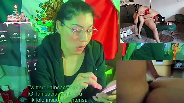 Snapshot of LaInsaciableIntensa chatting on February 2025 11:26:01 PM LaInsaciableIntensa online show from February 2025 11:26:01 PM