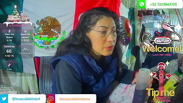 Snapshot of LaInsaciableIntensa chatting on February 2025 01:18:02 PM LaInsaciableIntensa online show from February 2025 01:18:02 PM
