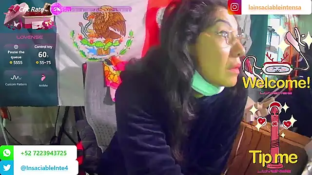 Snapshot of LaInsaciableIntensa chatting on February 2025 01:40:02 PM LaInsaciableIntensa online show from February 2025 01:40:02 PM