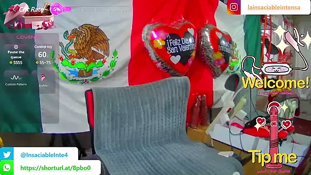 Snapshot of LaInsaciableIntensa chatting on February 2025 01:35:02 PM LaInsaciableIntensa online show from February 2025 01:35:02 PM