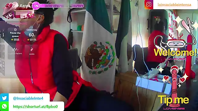 Snapshot of LaInsaciableIntensa chatting on February 2025 06:23:01 PM LaInsaciableIntensa online show from February 2025 06:23:01 PM