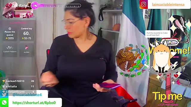 Snapshot of LaInsaciableIntensa chatting on February 2025 09:26:02 PM LaInsaciableIntensa online show from February 2025 09:26:02 PM