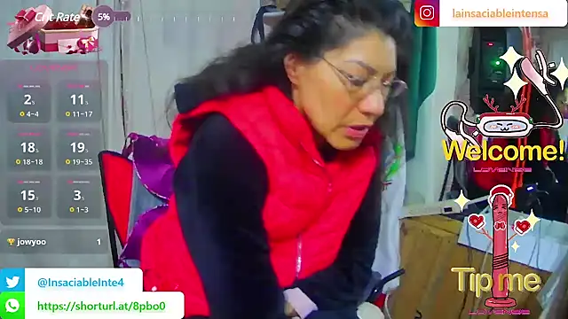 Snapshot of LaInsaciableIntensa chatting on February 2025 01:17:02 PM LaInsaciableIntensa online show from February 2025 01:17:02 PM