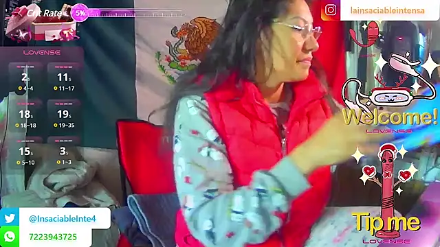 Snapshot of LaInsaciableIntensa chatting on March 2025 01:17:02 PM LaInsaciableIntensa online show from March 2025 01:17:02 PM