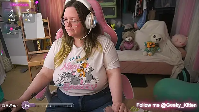 Snapshot of Geeky_Kitten chatting on March 2025 06:49:01 AM Geeky Kitten online show from March 2025 06:49:01 AM