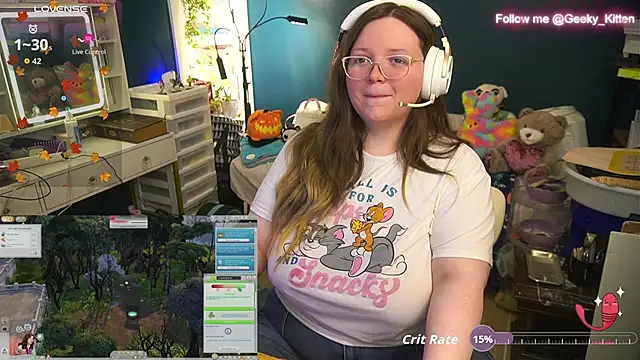 Snapshot of Geeky_Kitten chatting on October 2025 01:23:01 PM Geeky Kitten online show from October 2025 01:23:01 PM