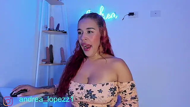 andrea lopezz  online show from January 2025 09:09:02 PM