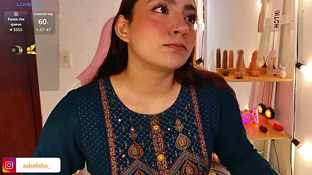 ashalisha online show from November 2025 01:55:01 PM