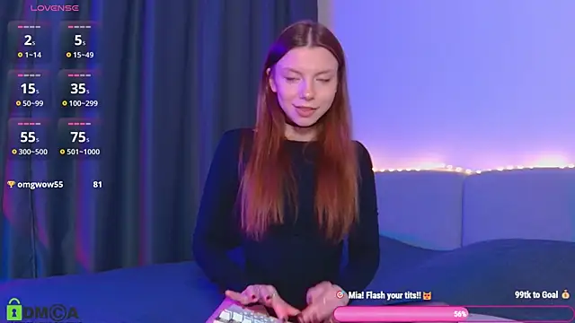 SweetMialissa online show from November 2025 08:18:01 PM