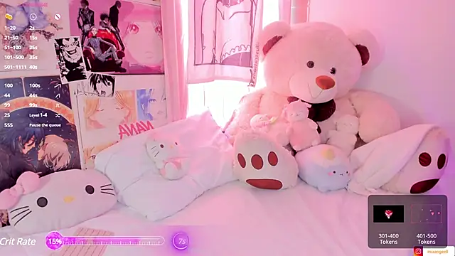 mia angel  online show from March 2025 09:21:02 PM