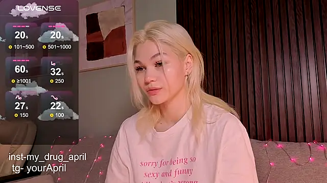 MyApril online show from September 2025 03:00:02 AM