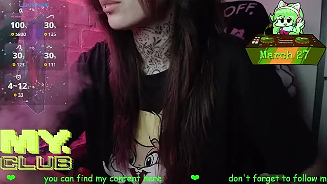 Witch Emma online show from March 2026 08:48:01 AM