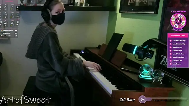 ArtofSweet online show from December 2024 12:12:01 AM