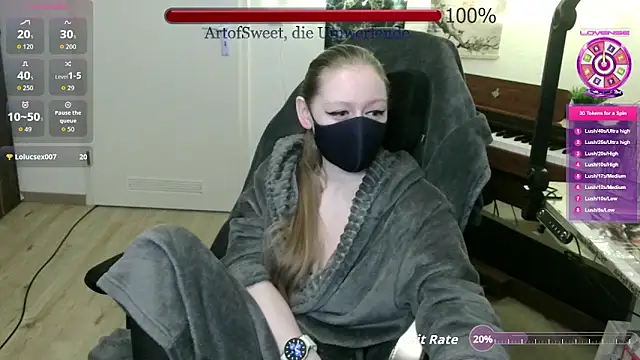 Snapshot of ArtofSweet chatting on April 2026 06:27:01 PM ArtofSweet online show from April 2026 06:27:01 PM