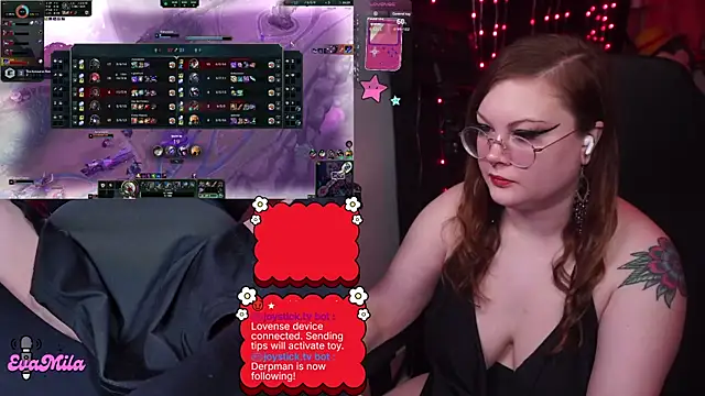 evamila online show from February 2026 06:39:02 PM