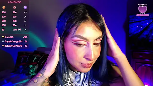 Cinamoonn online show from January 2025 08:34:02 PM