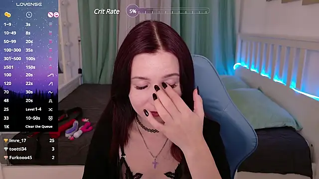 LissMoon online show from December 2024 03:03:02 PM