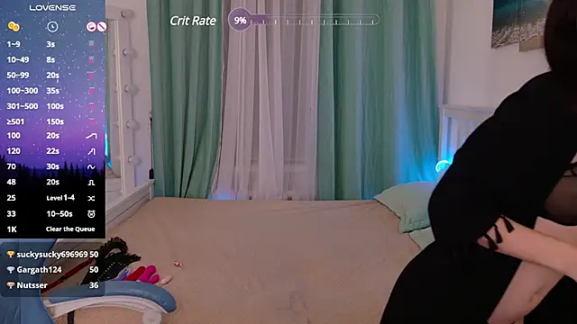 LissMoon online show from December 2024 05:01:01 PM