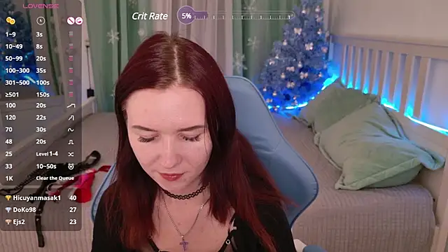 LissMoon online show from December 2024 03:28:01 PM