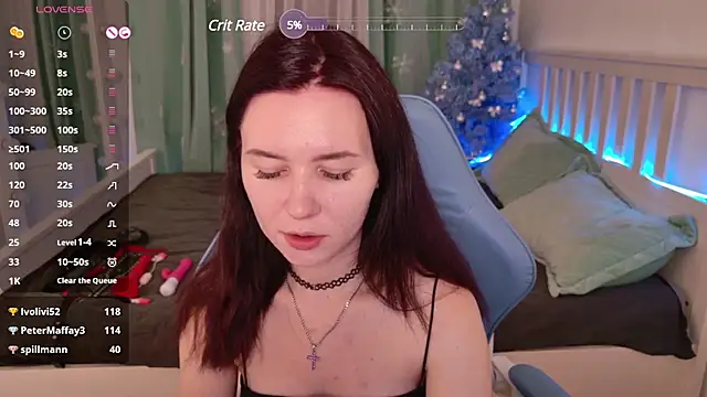LissMoon online show from December 2024 03:46:01 PM