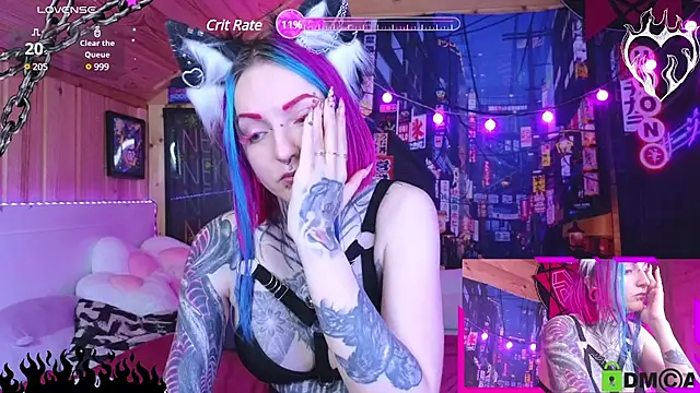 Snapshot of NekoCyber chatting on December 2024 08:18:02 AM NekoCyber online show from December 2024 08:18:02 AM