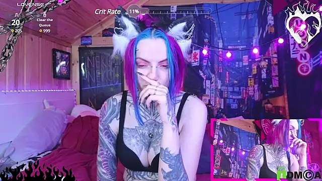 Snapshot of NekoCyber chatting on January 2025 09:26:01 AM NekoCyber online show from January 2025 09:26:01 AM