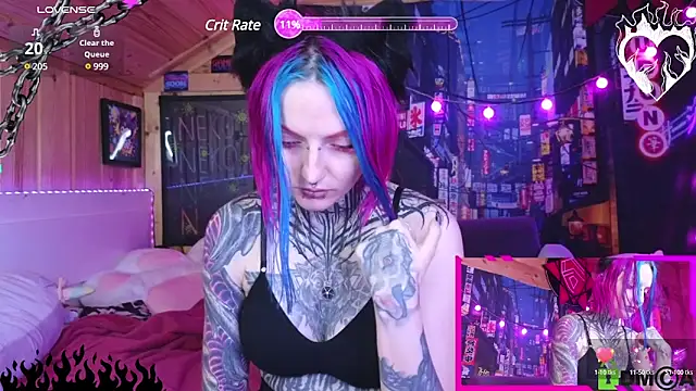 Snapshot of NekoCyber chatting on February 2025 05:23:01 AM NekoCyber online show from February 2025 05:23:01 AM