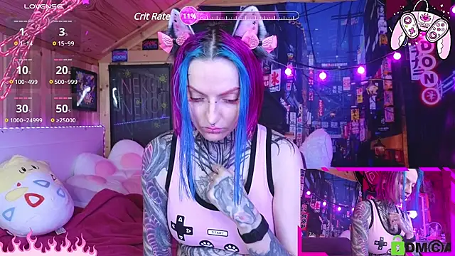 Snapshot of NekoCyber chatting on March 2025 05:18:02 AM NekoCyber online show from March 2025 05:18:02 AM