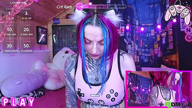 Snapshot of NekoCyber chatting on March 2025 05:13:02 AM NekoCyber online show from March 2025 05:13:02 AM