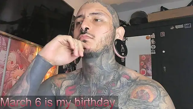 DEATHINK666XX online show from March 2025 05:38:01 PM