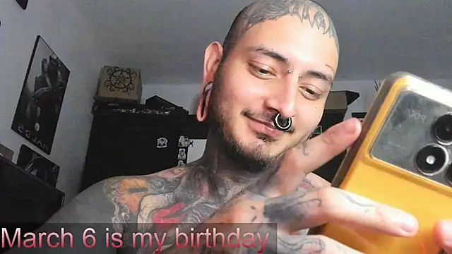 DEATHINK666XX online show from March 2025 01:10:02 AM