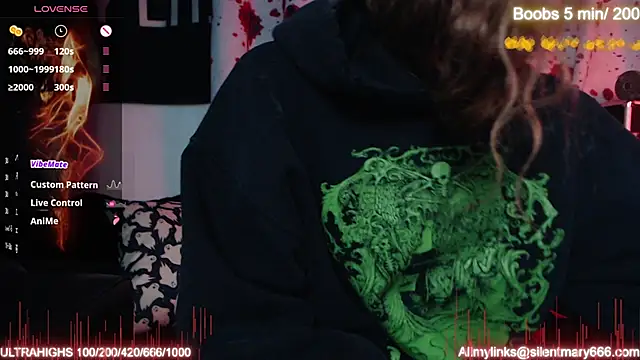 Snapshot of Silentmary chatting on October 2025 11:17:01 AM Silentmary online show from October 2025 11:17:01 AM