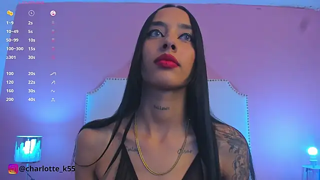 charlotte kisss online show from January 2025 08:22:01 PM