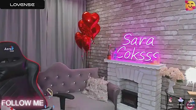Snapshot of SarahCoksss chatting on February 2025 01:02:02 AM SarahCoksss online show from February 2025 01:02:02 AM