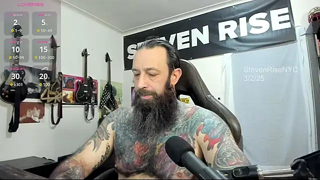 StevenRiseNYC online show from March 2025 01:05:02 PM